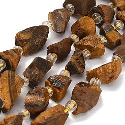 Natural Tiger Eye Beads Strands&nbsp;GG-CBA0B77-A19-02
