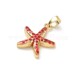 Brass Enamel Pendants&nbsp;KK-CBA2CEF-01G-03