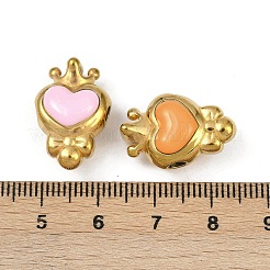 304 Stainless Steel Enamel Beads&nbsp;STAS-Z140-12G