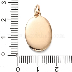 Printed Brass Enamel Pendants&nbsp;KK-CBADFD5-04G-A