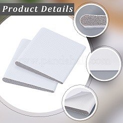6Pcs PU & Foam Self-adhesive Sealing Strips&nbsp;AJEW-CN0003-27C