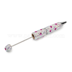 Polymer Clay Rhinestones Ball-Point Pen&nbsp;OFST-D300-02P-C