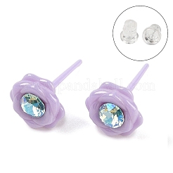 Hypoallergenic Bioceramics Zirconia Ceramic Stud Earrings&nbsp;EJEW-C111-10A