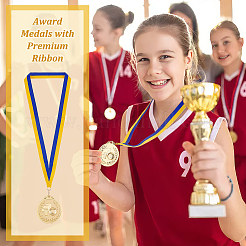 3Pcs 3 Colors Alloy Award Basketball Medal&nbsp;AJEW-FG0003-35