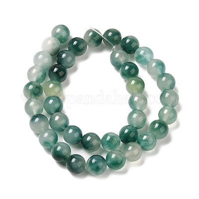Natural Dyed White Jade Beads Strands&nbsp;G-M402-C04-09-1