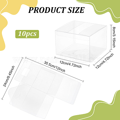 Plastic Gift Storage Case&nbsp;CON-WH0089-50-1