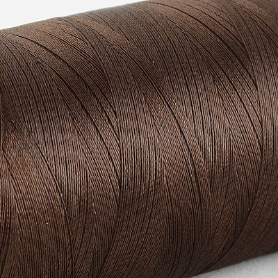 ポリエステル縫糸  ココナッツブラウン  0.8mm  約180m /ロール&nbsp;WCOR-R001-0.8mm-02-1
