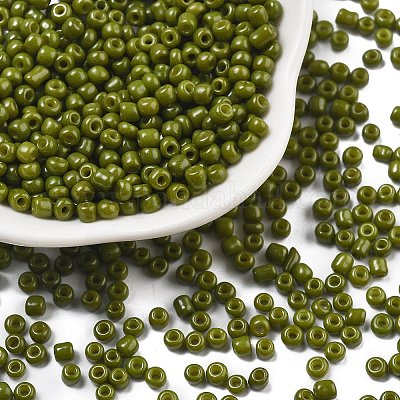 Baking Paint Glass Seed Beads&nbsp;SEED-S002-K9-1