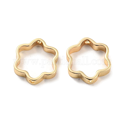 Rack Plating Brass Bead Frames&nbsp;KK-WH0084-02G-01-1