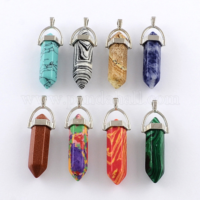 ペンダント金具 アクセサリー ハンドメイドP-016 （水琴鈴 ファスナー 