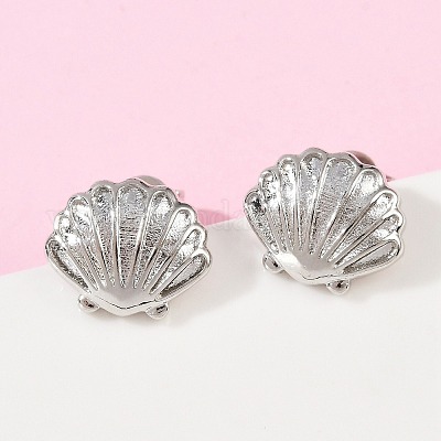 Brass Stud Earrings&nbsp;EJEW-R032-02P-1
