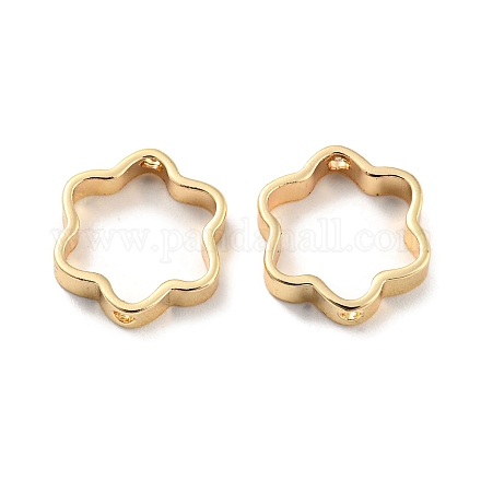 Rack Plating Brass Bead Frames KK-WH0084-02G-01-1