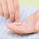 ガラスシードビーズ  セイロン  ラウンド  ミックスカラー  12/0  2mm  穴：1mm  約30000個/ポンド&nbsp;SEED-A011-2mm-5