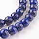 Natural Lapis Lazuli Beads Strands&nbsp;G-G099-8mm-7C-3