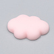 樹脂カボション  雲  ピンク  25x17x5.5mm&nbsp;CRES-T005-25A-1