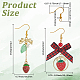 Strawberry Earring Sets&nbsp;DIY-SC0031-57-3