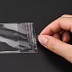 セロハンのOPP袋  長方形  透明  10x5cm  一方的な厚さ：0.035mm  インナー対策：7.5x5のCM&nbsp;X-OPC-R012-04-3