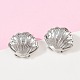 Brass Stud Earrings&nbsp;EJEW-R032-02P-3