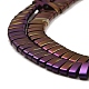 Electroplated Non-magnetic Synthetic Hematite Beads Strands&nbsp;G-G089-A02-05-3