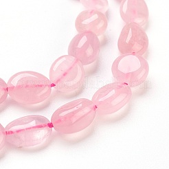 Natural Rose Quartz Beads Strands&nbsp;G-F575-18C
