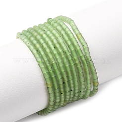 Natural Green Jade Beads Strands&nbsp;G-F808-E03-02