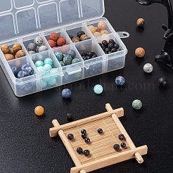232Pcs 10 Style Natural & Synthetic Gemstone Round Beads&nbsp;G-LS0002-17