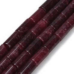 Dyed Natural Malaysia Jade Beads Strands&nbsp;G-C285-B01-01D