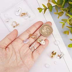 12Pcs 6 Style Brass Clip-on Earring Findings&nbsp;DIY-SC0021-28