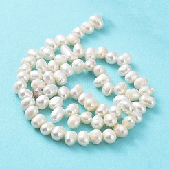 Natural Cultured Freshwater Pearl Beads Strands&nbsp;PEAR-J007-81A