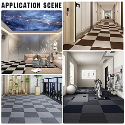 Square Self-adhesion Polyester Carpet Tape&nbsp;DIY-WH20002-102B