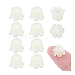 10Pcs Natural Sea Shell Carved Beads&nbsp;SHEL-PH0001-64