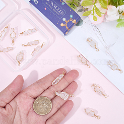 20Pcs Natural Quartz Crystal Pointed Pendants&nbsp;FIND-SC0019-82