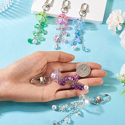 Acrylic & ABS Plastic Imitation Pearl Pendant Decoration&nbsp;HJEW-TAC0095