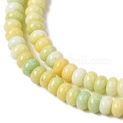 Cracked Opaque Glass Beads Strand&nbsp;X-GLAA-D306-A03