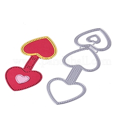 Heart Pendant Carbon Steel Cutting Dies Stencils&nbsp;DIY-M011-37