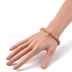 Gemstone Bead Stretch Bracelets&nbsp;BJEW-JB09126