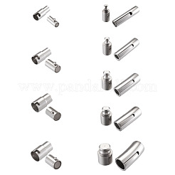 304ステンレススチール製バヨネット留め具とマグネット式ネジ留め具  ステンレス鋼色  30x6mm  穴：3mm&nbsp;STAS-YS0001-04P
