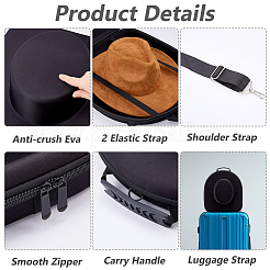 EVA Hat Storage Handbag&nbsp;AJEW-WH0709-259