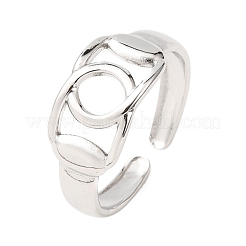304 Stainless Steel Cuff Open Rings&nbsp;RJEW-P191-05P