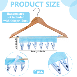 Fabric Hanging Clothes Peg Organizer&nbsp;AJEW-WH0455-394A