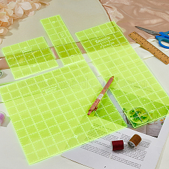 Acrylic Quilting Template&nbsp;TOOL-WH0155-162A