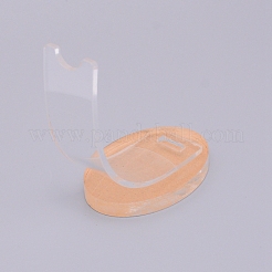 アクリル万年筆のディスプレイ  透明  3-1/2x2x3-5/8インチ（8.8x5x9.3cm）&nbsp;ODIS-WH0009-06