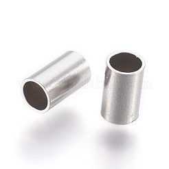 Tarnish Resistant 304 Stainless Steel Tube Beads&nbsp;STAS-E454-30P
