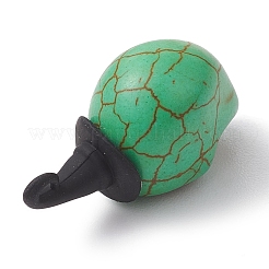 Halloween Theme Dyed Synthetic Turquoise Pendants&nbsp;PALLOY-JF02658