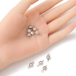 Tibetan Style Alloy Connector Charms&nbsp;PALLOY-YW0001-43