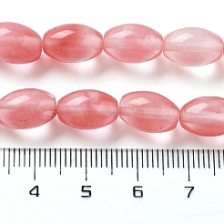 Cherry Quartz Glass Beads Strands&nbsp;G-B106-B02-01