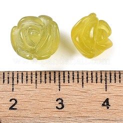 Natural Olive Jade Carved Beads&nbsp;G-NH0001-11