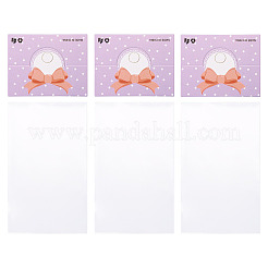 100Pcs Rectangle Polypropylene Cellophane Bags&nbsp;CDIS-TA0001-34G