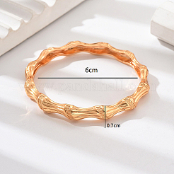 Real 18K Gold Plated Brass Bangles&nbsp;AJ8200-1