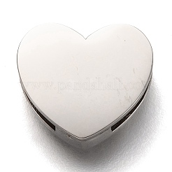 304 Stainless Steel Slide Charms&nbsp;STAS-P270-02P-01